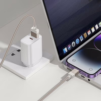 Kaabel USB A to Lightning Hoco 2,4A 1 m X110 kuldne