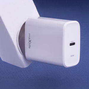 Maxlife MXTC-10-30C PD QC laadija 1x USB-C 30W valge