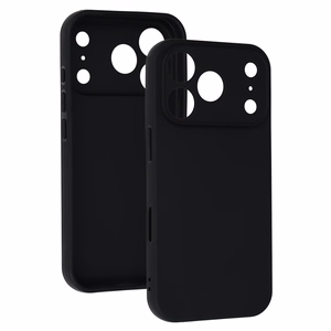 Back Ümbris MATT jaoks IPHONE 17 PRO Must