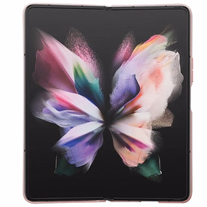 Guess Glitter Script чехол для Samsung Galaxy Z Fold 5 - розовый