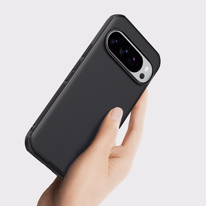 Nillkin Super Frosted Shield Pro Magnetic Ümbris jaoks Google Pixel 10/10 Pro Ühildub MagSafe - Must
