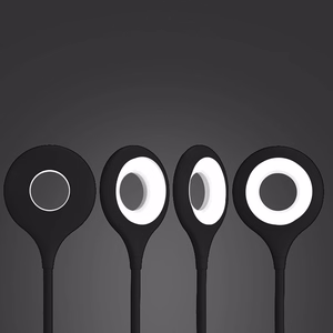Mini Wozinsky Juhtmevaba LED Reading Lamp koos Klamber + USB-C Kaabel - must
