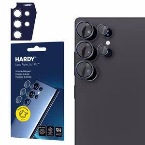 3mk HARDY Lens Protection Pro jaoks Samsung Galaxy S25 Ultra - Must