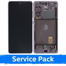 LCD Ekraan Ühildub Samsung G780 S20 FE (G781 S20 FE 5G) Koos Frame / Cloud Levander / (Service Pack)