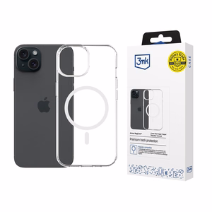 3mk Armor Magcase iPhone 15 Plus'ile - Läbipaistev