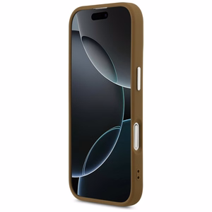 Guess Triangle Logo MagSafe ümbris jaoks iPhone 17 - brown