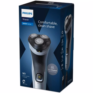 Philips X3063/00 men's shaver Rotation shaver Trimmer Black, Blue