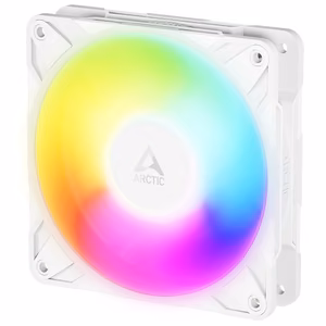 ARCTIC P12 PRO Reverse PWM PST A-RGB High-Performance PWM Fan, 4-pin, 120 mm (Valge)