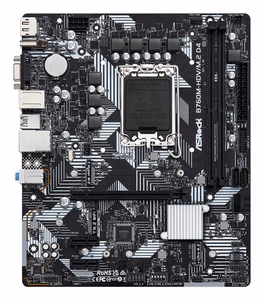 Emaplaat ASROCK Intel B760 LGA1700 DDR4 Micro-ATX