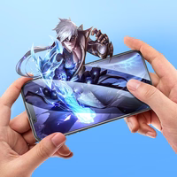 Karastatud klaas to iPhone 14 PLUS / 13 PRO MAX Hoco HD 5D Guardian shield 10 pcs G14 must