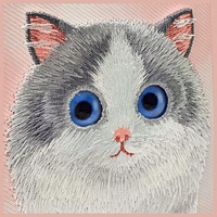 NIMMY ümbris BIG EYED PET 2.0 Cat jaoks IPHONE 15 Pro Max roosa