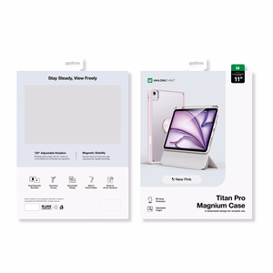 AmazingThing Titan Pro Mag ümbris iPad Air M3 11" jaoks - roosa