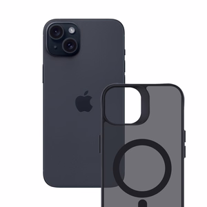 3mk Smoke MagCase with MagSafe jaoks iPhone 15 Plus - semi-läbipaistev