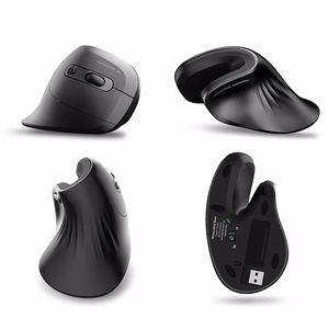 Wozinsky WWM-1076 Wireless Vertical Ergonomic Mouse 3600 DPI - Black