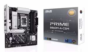 ASUS PRIME B860M-A-CSM Intel B860 LGA 1851 (Socket V1) micro ATX emaplaat
