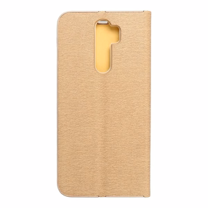 Флип-чехол для Xiaomi Redmi NOTE 8 PRO Luna Book Gold золотой