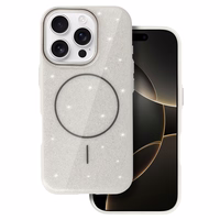 Magsafe Slim Shiny jaoks Iphone 15 Pro Max hõbedane