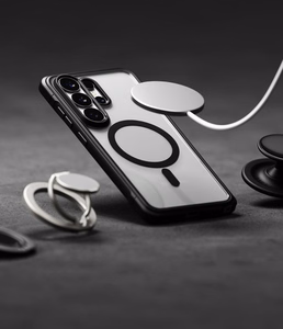 Ringke Fusion Bold Magnetic MagSafe Ümbris for Samsung Galaxy S26 Ultra - Clear must