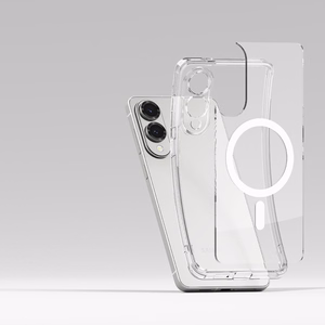 Ringke Fusion Magnetic MagSafe Ümbris jaoks Samsung Galaxy S25 Edge - Clear