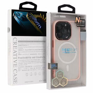 LK Magsafe Ümbris jaoks Iphone 15 Plus light roosa