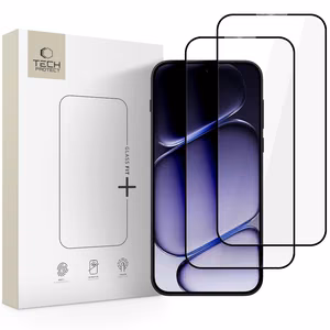 Комплект из 2 защитных стёкол Tech-Protect Glass Fit+ для OnePlus Nord 6 – чёрный