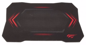 Havit MP843 mänguhiirematt must, punane