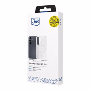 Samsung Galaxy S26+ – 3mk Smoke MagCase valge telefoniümbris