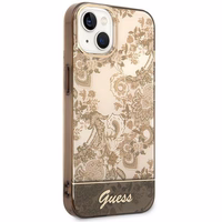 Guess GUHCP14MHGPLHC iPhone 14 Plus 6.7" ocher hardcase Porcelain Collection