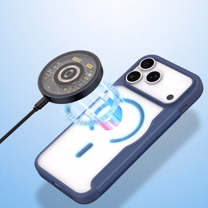 Dux Ducis Skin X Pro iPhone 17 Pro Max Ümbris with Wallet, MagSafe Compatible - Sinine