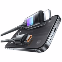 Kaabel USAMS TC Series SJ749 30W USB-C - Lightning 1,2 m titaan