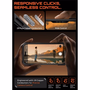 Supcase UB Grip Mag MagSafe Ümbris jaoks iPhone 17 Pro Max - Must