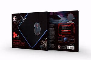 Gembird MP-GAMELED-L mouse pad Gaming mouse pad must
