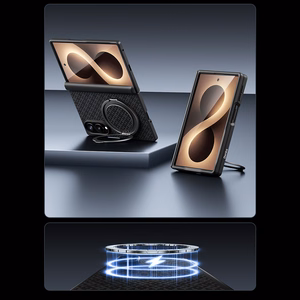 Benks Magnetic Armor Grid Pro Grand Combo ümbris Samsung Galaxy Z Fold 8 jaoks, must (C.K.FL.SA.BK.C060)