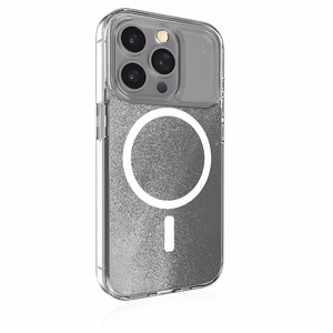 STM Relax Sand MagSafe ümbris seadmele iPhone 15 Pro Max, läbipaistev ja valge