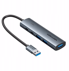 Vention 5-in-1 USB-A jaotur 0.15m