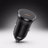 Blavec Car charger BS-01C-C Road - Type C - PD 20W with Type C to Type C cable (CCBS01CCR-CB) black