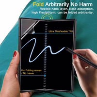 Ekraanikaitse "Flexible Clear HD" komplekt 3in1 Samsung F946 Z Fold5 jaoks (Bulk)