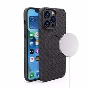 MagSafe Woven Ümbris jaoks iPhone 15 Pro - must