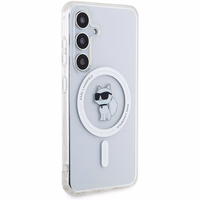 Karl Lagerfeld IML Choupette MagSafe ümbris jaoks Samsung Galaxy S24 - läbipaistev