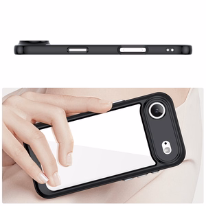 Outer Space Ümbris jaoks iPhone 17 Air - Must Läbipaistev