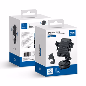 sinine STAR Tough Lock car hoidja for windshield must