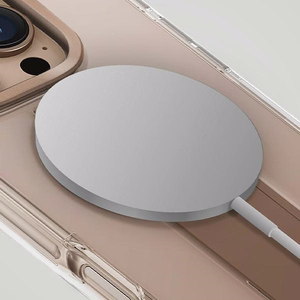 Uniq Heldro Max Magclick Charging Ümbris jaoks iPhone 16 Pro - läbipaistev