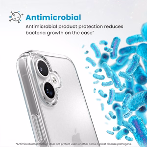Läbipaistev Speck GemShell ümbris iPhone 16-le