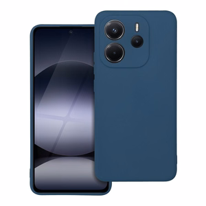 SOFT Ümbris jaoks XIAOMI Redmi Note 14 4G (GLOBAL - 164,84mm x 78,15mm x 8,16mm) tumesinine