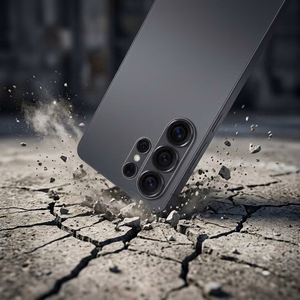 AR+AF Täismetallist karastatud klaas SAMSUNG S26 ULTRA jaoks must