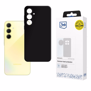 3mk Matt Ümbris Pro jaoks Samsung Galaxy A35 5G - Matt Must