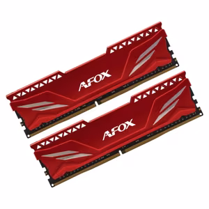 AFOX GAMING DDR4 2X16GB 3200MHZ CL16 RANK1 XMP2 punane