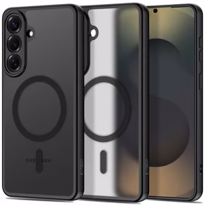 Tech-Protect BasicMag MagSafe Ümbris for Samsung Galaxy S26+ - läbipaistev must