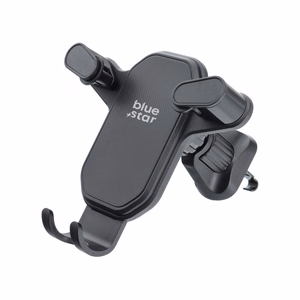 Gravity car phone hoidja Sinine Star Triangular air vent must