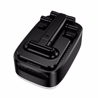 Borofone kaasaskantav Bluetooth-kõlar BR200 Marea 3 in 1 koos hoidiku ja 1500mAh akupangaga must